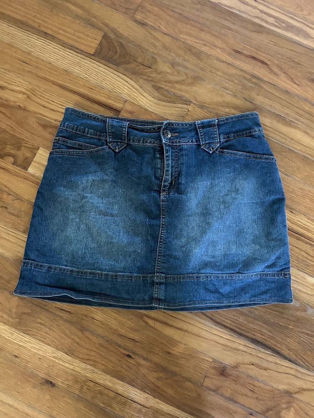 Y2k St. John's Bay Denim Skort/Built in shorts